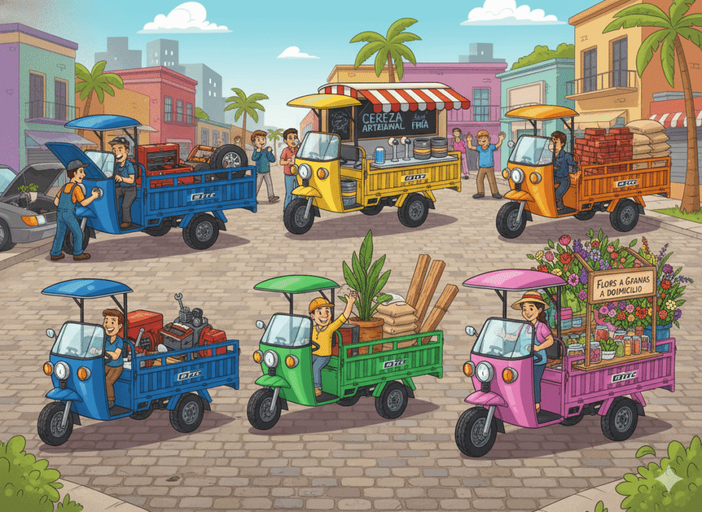 Motocarro de Carga: El Aliado Imbatible para Rutas Metropolitanas y 5 Ideas de Negocio Móvil en México
