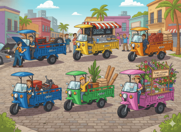 Motocarro de Carga: El Aliado Imbatible para Rutas Metropolitanas y 5 Ideas de Negocio Móvil en México